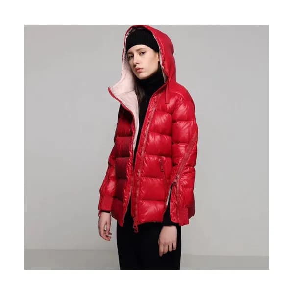 Moncler 2019 Womens Patch Logo Modern Goose Down P… - 1