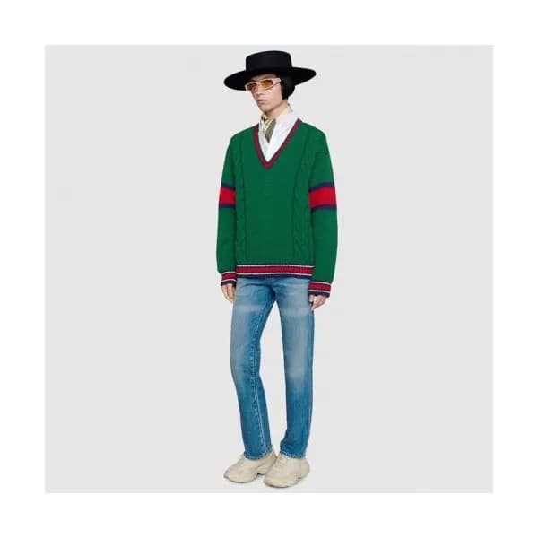 [매장판]Gucci 2019 Womens Casual V-neck Sweater - 구찌… - 1