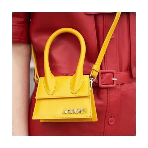 Jacquemus 2019 Leather Mini Tote Shoulder Cross Ba… - 1