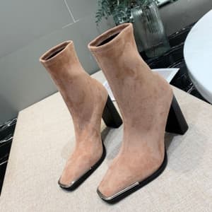 Alexander wang 2019 Ladies Suede High Heel Boots -… - 1