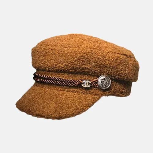 Chanel 2019 Ladies Lambs Wool Cap - 샤넬 2019 여성용 램스… - 1