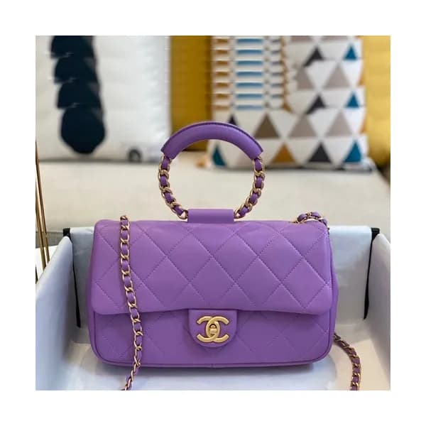 Chanel 2019 Woman Leather Tote Shoulder Bag 24CM -… - 1
