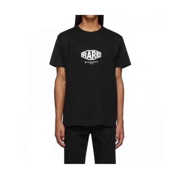 Givenchy 2020 Mens Logo Cotton Short Sleeved Tshir… - 1