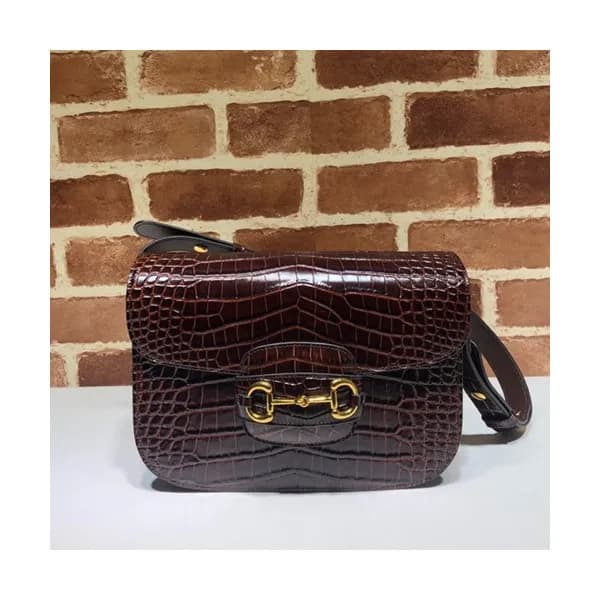 Gucci 2019 Horsebit Leather Shoulder Bag,25CM - 구찌… - 1