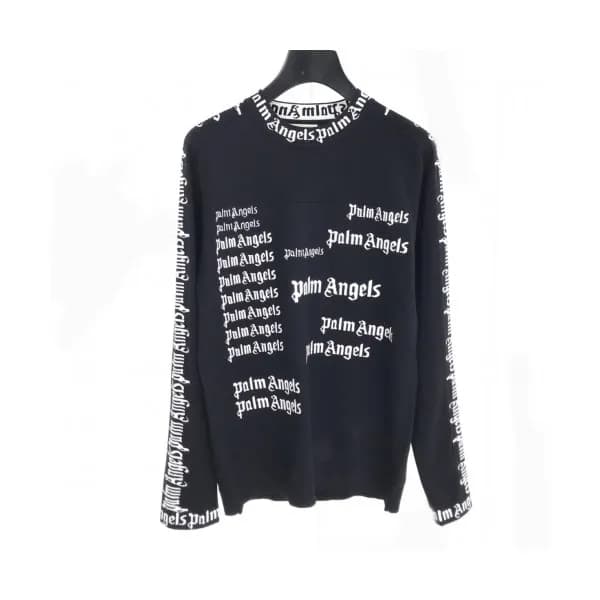 [팜 엔젤스]Palm Angels 2020 Mens Logo Wool Sweater - 팜… - 1