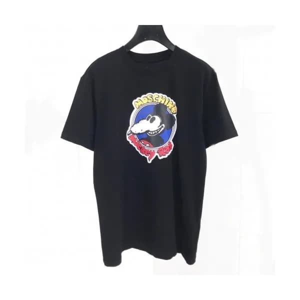 [모스키노]Moschino 2020 Mm/Wm Logo Cotton Short Sleeve… - 1