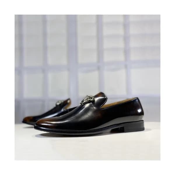 Versace 2020 Mens Leather Shoes - 베르사체 2020 남성용 레… - 1