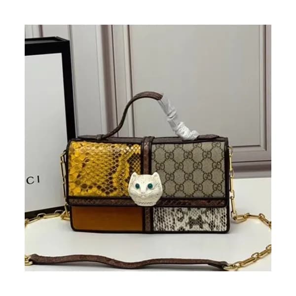 Gucci 2020 Leather Tote Shoulder Bag,25CM - 구찌 202… - 1