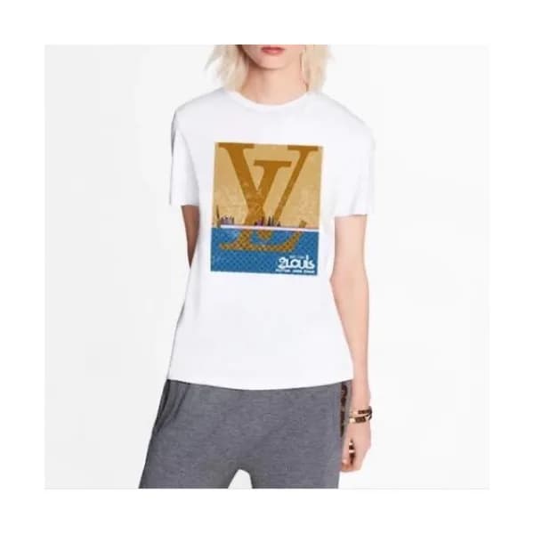 [루이비통]Louis vuitton 2020 Mens Crew-neck Cotton Sho… - 1