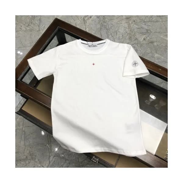 [스톤아일랜드]Stone Island 2020 Mens Crew-neck Cotton Sh… - 1