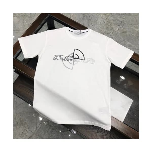 [스톤아일랜드]Stone Island 2020 Mens Crew-neck Cotton Sh… - 1