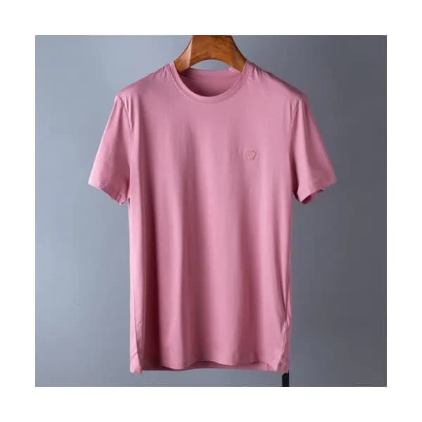 [베르사체]Versace 2020 Mens Logo Silket Short Sleeved … - 1