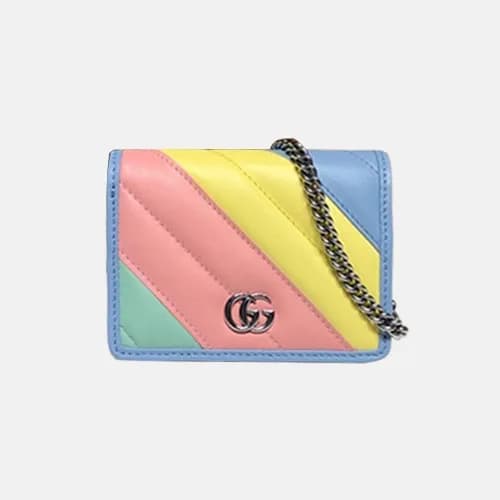 Gucci 2020 Ladies Leather Chain Wallet ,625693- 구찌… - 1