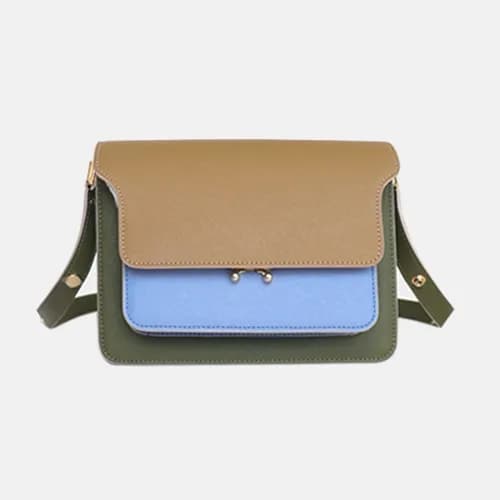 Marni 2020 Trunk Leather Shoulder Bag,24CM - 마르니 2… - 1