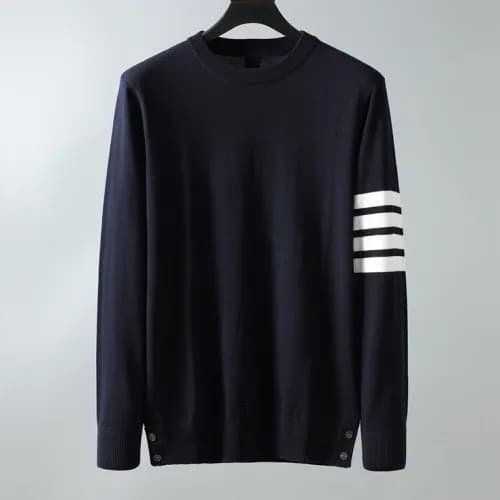 [톰브라운]Thom Browne 2020 Mens Strap Crew-neck Wool S… - 1