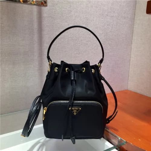 Prada 2020 Women's Nylon Tote Shoulder Bag,18c… - 1