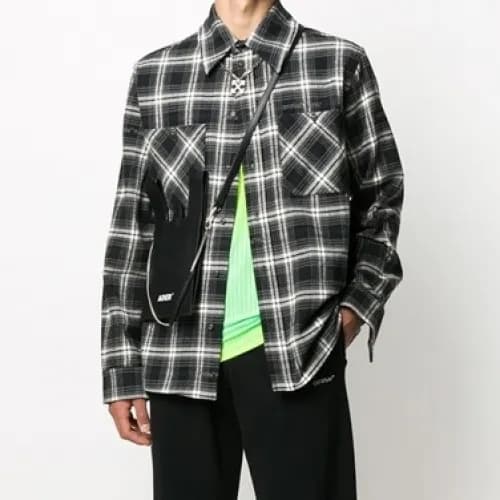 [오프화이트]Off white 2020 Mens Basic Logo Cotton Shirt… - 1