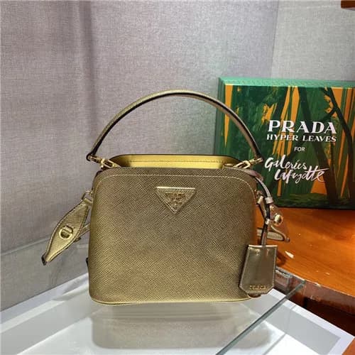 [프라다]Prada 2021 Women's Leather Mini Tote Shou… - 1