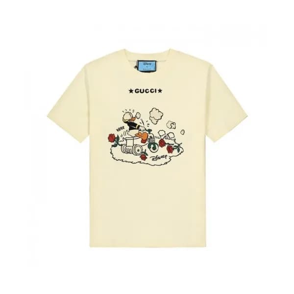 [매장판]Gucci 2021 Mm/Wm Logo Short Sleeved Tshirts -… - 1
