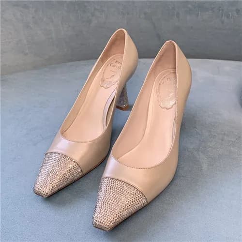 Rene Caovilla 2021 Women's Leather High Heel -…