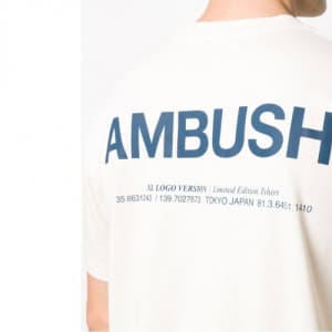 [앰부시]Ambush 2021 Mens Logo Cotton Short Sleeved Ts…