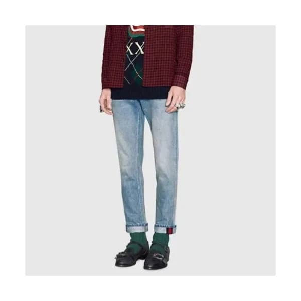 [구찌]Gucci 2021 Mens Casual Classic Denim Jeans - 구… - 1