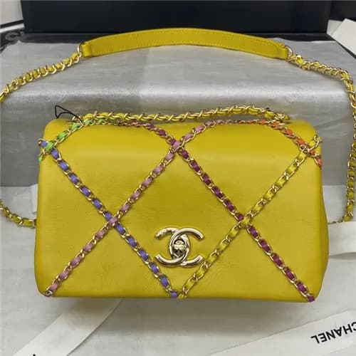 [샤넬]Chanel 2021 Women's Leather Shoulder Bag,1… - 1
