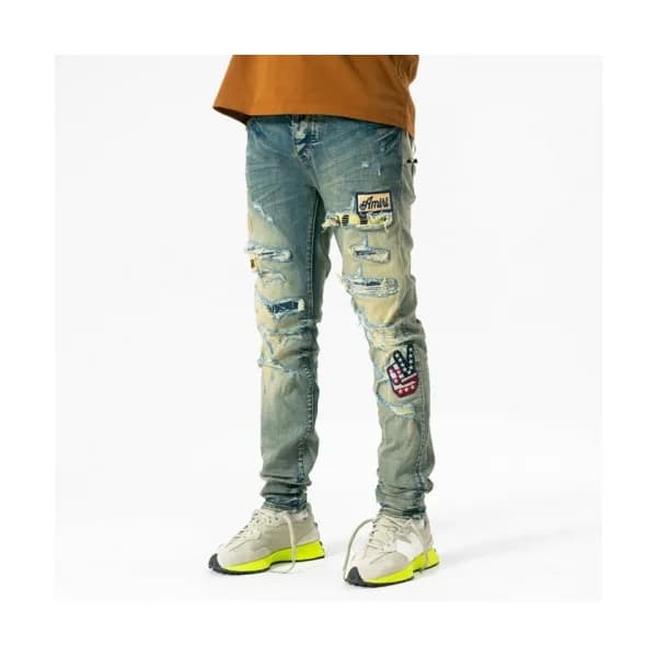 [매장판]Amiri 2021 Mens Trendy Denim Pants - 아미리 2021… - 1