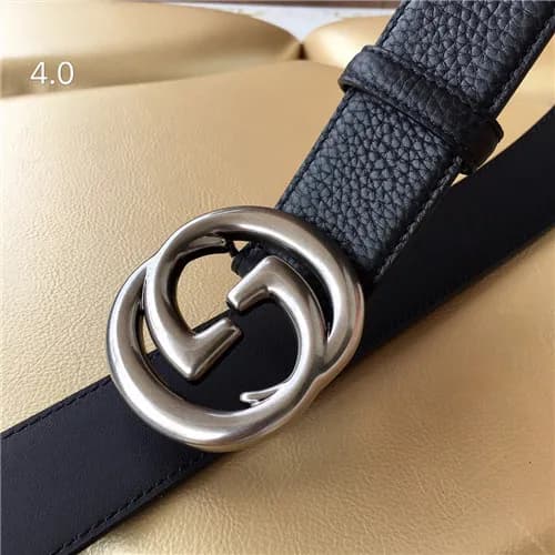 Gucci 2021 Men's Leather Belt,4.0cm,GUBT0180 -… - 1