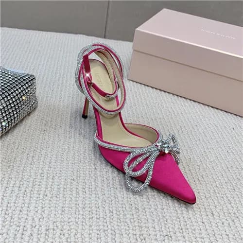 Mach & Mach 2021 Women's Leather/Silk High Hee…