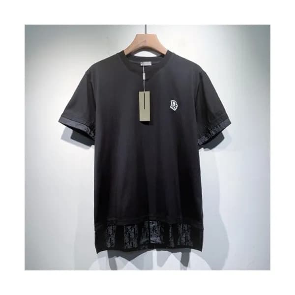 Dior Mm/Wm Casual Crew-neck Short Sleeved Tshirts… - 1