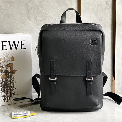 [로에베]Loewe 2021 Men's Leather Backpack,39cm,LO… - 1