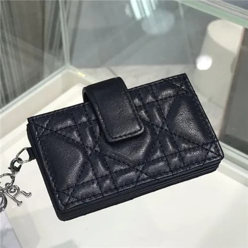 Dior 2021 Women's Leather Card Purse,10.5cm,DI…