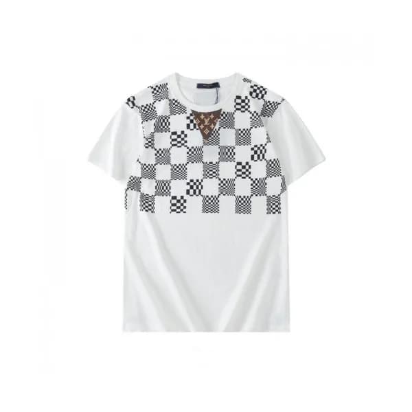 Louis vuitton Mm/Wm Logo Short Sleeved Tshirts Wh… - 1