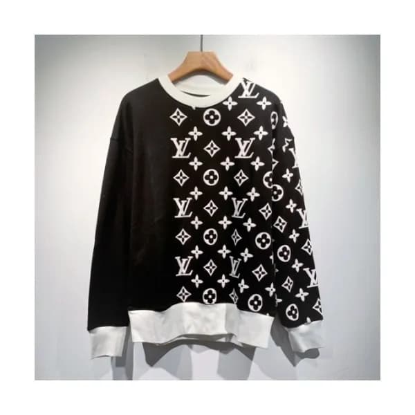 Louis vuitton Mm/Wm Casual Cotton Tshirts Black -… - 1