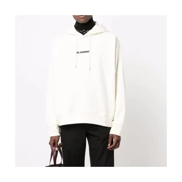 Jil Sander Mm/Wm Basic Crew-neck Cotton Hoodie -… - 1