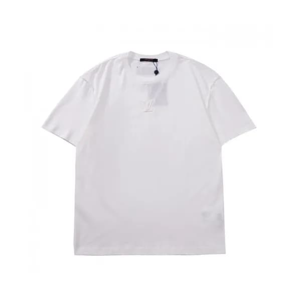 Louis vuitton Mm/Wm Logo Short Sleeved Tshirts Wh… - 1