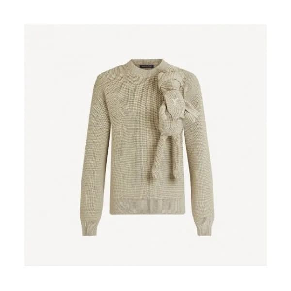 Louis vuitton Mens Casual Wool Sweaters Gray - 루이… - 1