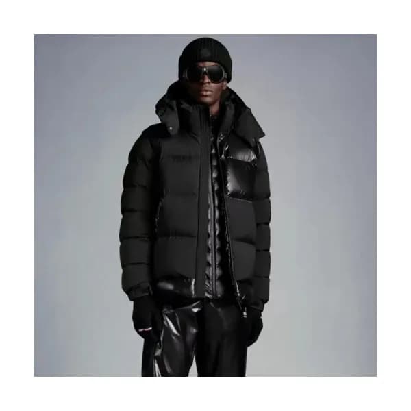 Moncler Mm/Wm Patch Logo Modern Down Padding Blac… - 1