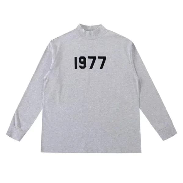 피어오브갓 남성 클래식 그레이 긴팔티 - Mens Gray Tshirts - fea0408… - 1