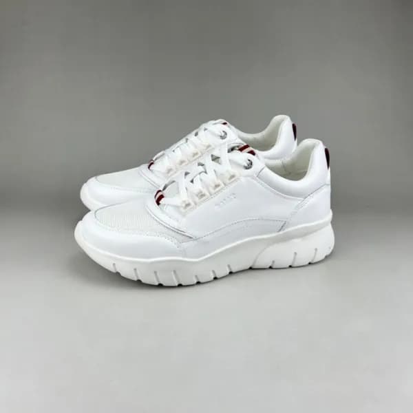 발리 남성 모던 화이트 스니커즈 - Mens White Sneakers - bal0143x - 1