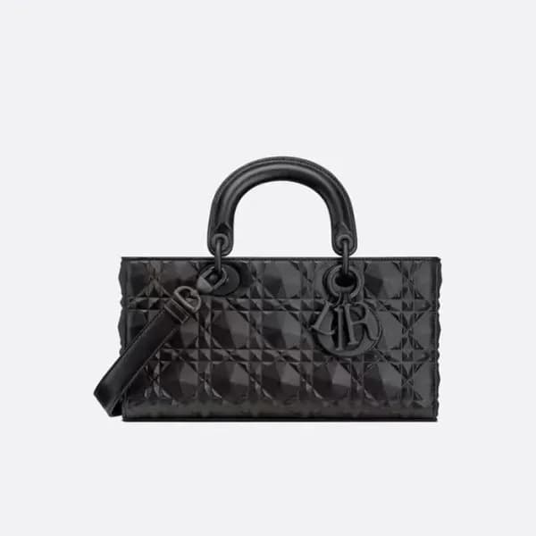 디올 여성 블랙 다이아몬드 디조이 백 - Dior Womens Black D-Joy Bag… - 1