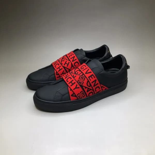 지방시 남/녀 클래식 블랙 스니커즈 - Givenchy Unisex Black Sneake… - 1