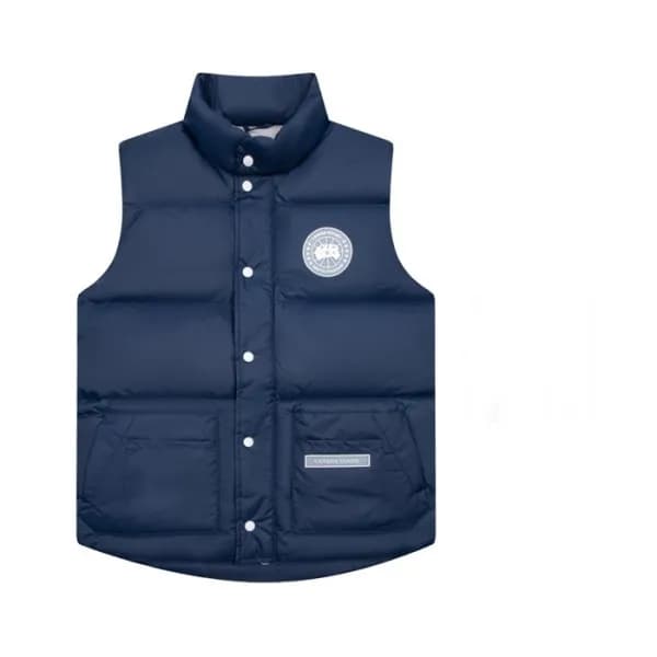 캐나다구스 남/녀 네이비 다운 베스트 - CanadaGoose Unisex Navy Ves… - 1
