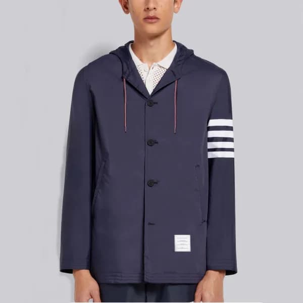 톰브라운 남성 네이비 자켓 - Thom Browne Mens Navy Jackets - t… - 1