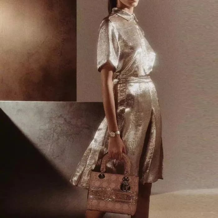 디올 여성 핑크 레이디백 - Dior Womens Pink Lady Bag - di98x - 1