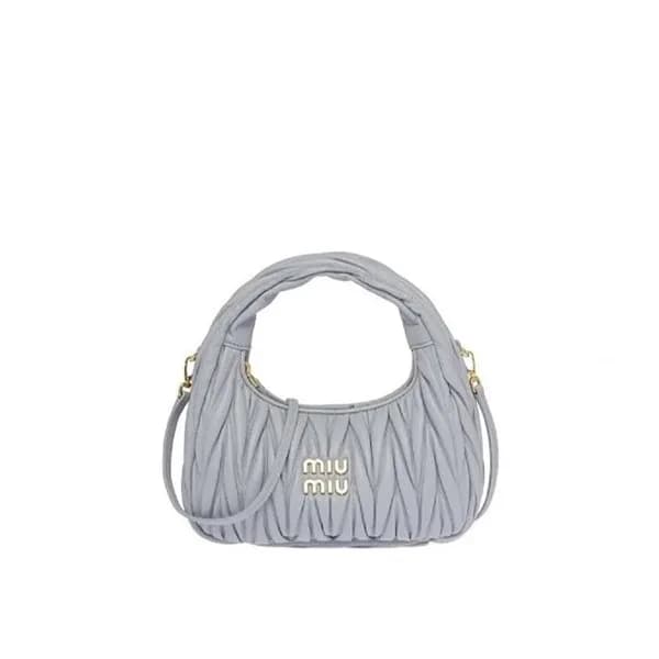 미우미우 여성 그레이 크로스백 - Miumiu Womens Gray Cross Bag - … - 1