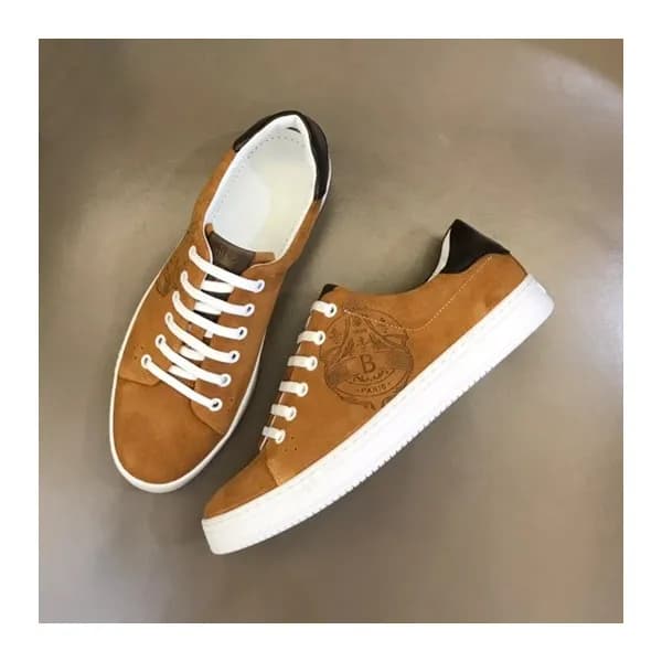 벨루티 남성 시그니처 오렌지 스니커즈 - Berluti Mens Orange Sneaker… - 1