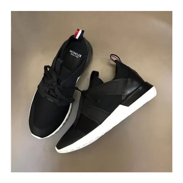 몽클레어 남성 블랙 스니커즈 - Moncler Mens Black Sneakers - mo… - 1