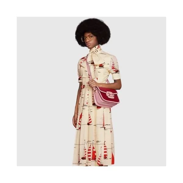구찌 여성 레드 홀스빗 크로스백- Gucci Womens Red Cross Bag - gu… - 1